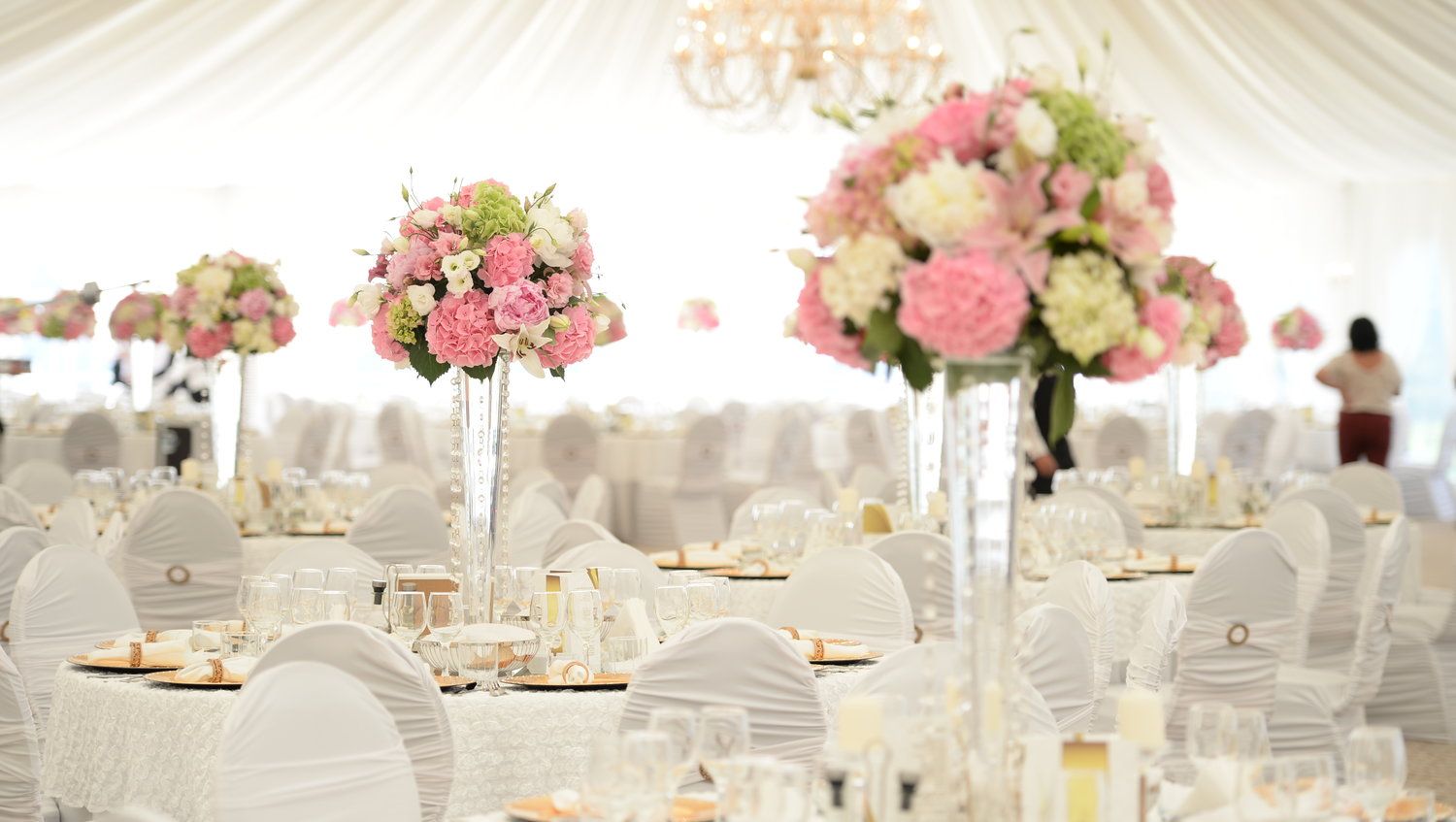 An Image of a Venue Ready to Host a Wedding